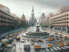Por qué se han paralizado las obras de la fuente de Plaza de España en Talavera y qué consecuencias tendrá
