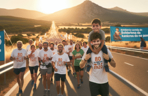 Reto solidario 80 kilómetros por Enzo une deporte y solidaridad en Talavera de la Reina