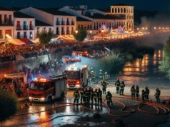 Detenido un hombre por su presunta implicación en un incendio junto al río Tajo durante las fiestas de San Mateo en Talavera