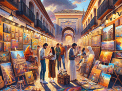 Descubre el Paseo del Arte Miguel del Olmo en Talavera: talento local al aire libre para disfrutar en familia