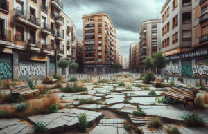 Estado actual de la Plaza de El Salvador en Talavera: deterioro urbano tras la reforma exterior