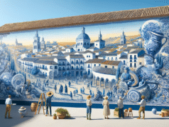 Descubre el nuevo mural cerámico de Talavera: arte y tradición en el corazón de la ciudad