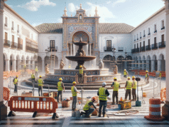 Reformas en la fuente de la Plaza de España de Talavera: Todo lo que debes saber sobre las obras y sus plazos