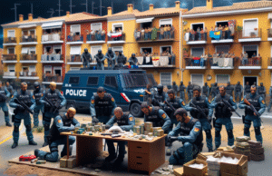 Desarticulado un activo punto de venta de drogas en Talavera tras operativo policial exitoso