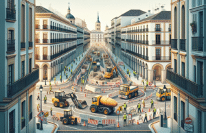 Avanzan las obras en Ronda del Cañillo y Plaza San Jerónimo: mejoras en infraestructuras urbanas de Talavera