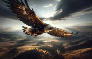 Descubre el águila real de El Señor de los Anillos que habita en la naturaleza cerca de Talavera