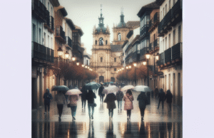 Prepárate para la semana con lluvias moderadas y temperaturas suaves en Talavera