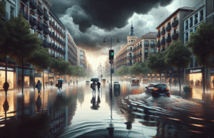 Lluvias intensas y cortes de agua marcan una semana complicada en Talavera