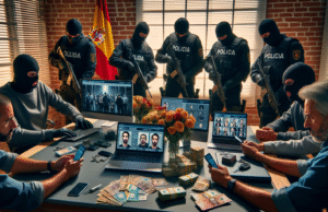 Detenida una red criminal que estafó 80.000 euros mediante fraudes en redes sociales