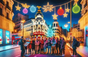 Excursión navideña a Madrid desde Talavera: vive la experiencia de Corta el Cable Rojo y la ruta de luces de Navidad