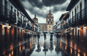 Pronóstico del tiempo en Talavera: lluvias, descenso de temperaturas y cielos nublados esta semana
