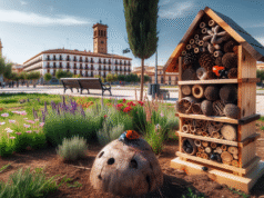 Hoteles para insectos en Talavera: una innovadora iniciativa ecológica para proteger la biodiversidad urbana