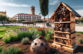 Hoteles para insectos en Talavera: una innovadora iniciativa ecológica para proteger la biodiversidad urbana