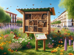 Talavera impulsa la biodiversidad urbana con hoteles para insectos: una innovadora iniciativa ecológica
