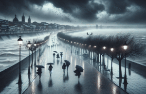 Pronóstico del tiempo en Talavera: semana marcada por lluvias, viento y descenso de temperaturas