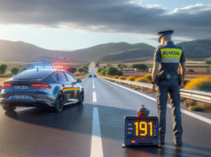 Conductor investigado por la Guardia Civil tras ser detectado a 191 km/h en una carretera secundaria de Toledo