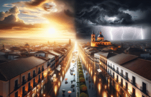 Pronóstico del tiempo en Talavera: sol, nubes y fuertes lluvias con tormentas eléctricas