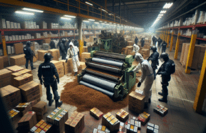 Descubren y cierran dos fábricas ilegales de tabaco en España: operativo policial contra el contrabando