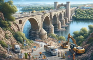 Mejoras en infraestructuras en Talavera: la Diputación de Toledo apoyará la reparación del acceso al Puente Viejo