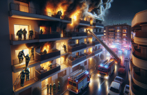 Rescate heroico en Illescas: dos personas salvadas de un incendio en una vivienda