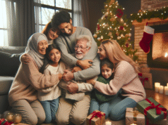 Reencuentro navideño conmueve a una familia tras años de separación en Talavera