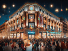 Así se vivió el encendido navideño en El Corte Inglés de Talavera 2023: luces, actividades y ambiente festivo