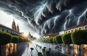 Pronóstico del tiempo en Talavera: tormentas, cambios bruscos de temperatura y recomendaciones clave