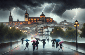 Pronóstico del tiempo en Talavera: tormentas, bajada de temperaturas y cambios bruscos esta semana