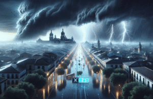 Alerta meteorológica en España: fuertes tormentas y descenso de temperaturas esta semana