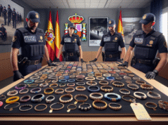 Policía Nacional recupera más de 130 manillas robadas en Talavera tras operación contra el robo de joyas