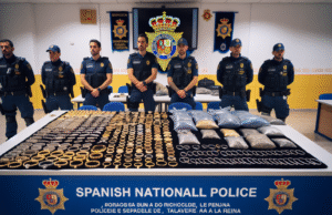 Recuperación de más de 130 manillas robadas en Talavera por la Policía Nacional