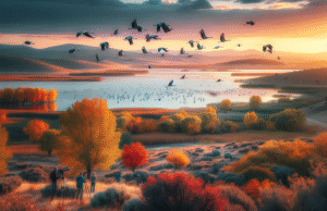 Observación de grullas en el embalse de Navalcán: un espectáculo natural único en Castilla-La Mancha