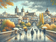 El tiempo en Talavera el 8 y 9 de noviembre: previsión detallada de lluvias, temperaturas y viento