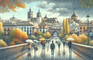 El tiempo en Talavera el 8 y 9 de noviembre: previsión detallada de lluvias, temperaturas y viento