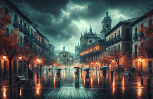 Pronóstico del tiempo en Talavera: lluvias intensas, fuertes vientos y descenso de temperaturas esta semana