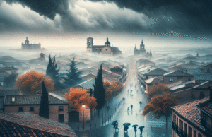 Pronóstico del tiempo: lluvias intensas, fuertes vientos y bajada de temperaturas esta semana en España