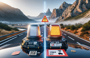 Guía completa para identificar una baliza V16 homologada y cumplir con la normativa de tráfico 2024