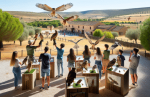 Descubre el CERI en Sevilleja de la Jara: Una experiencia única con aves rapaces en libertad