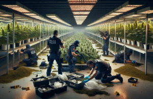 Desmantelan dos plantaciones de marihuana operativas en la provincia de Toledo