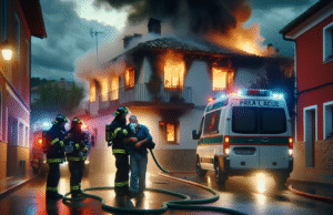 Incendio en Cazalegas deja un herido por inhalación de humo: detalles y últimas actualizaciones