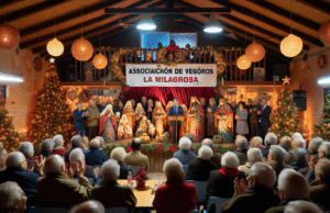 La Asociación de Vecinos La Milagrosa inaugura la Navidad con un emotivo pregón en Talavera