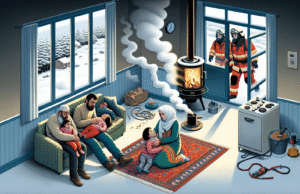 Peligros de estufas y braseros en invierno: cómo prevenir incendios y accidentes en el hogar