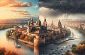 Pronóstico del tiempo en Talavera: calma a mitad de semana y lluvias intensas el viernes