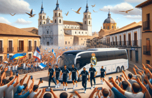 El Real Madrid visita Talavera hoy a las 12:00: todos los detalles de la llegada del equipo blanco