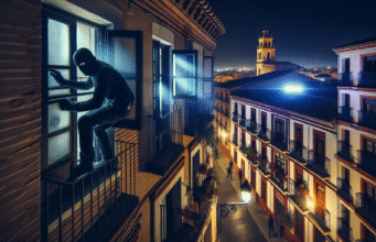 Detenido en Talavera un hombre acusado de nueve robos en viviendas tras escalar por patios interiores