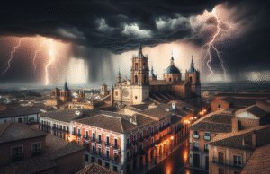 Fenómeno meteorológico este fin de semana en Talavera: intensas lluvias y cielos tormentosos sábado y domingo