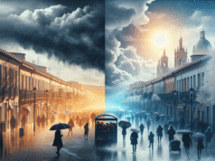 Pronóstico del tiempo en Talavera: semana con lluvias, bajas temperaturas y algunas horas de sol