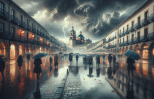 Tiempo en Talavera en diciembre: llegan lluvias intensas, tormentas y una bajada de temperaturas