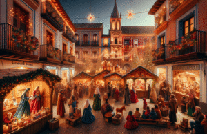 Descubre el encantador Mercadillo Navideño de Talavera con villancicos, belén viviente y chocolate caliente