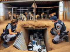 Descubren laboratorio de cocaína oculto bajo una perrera en Talavera de la Reina